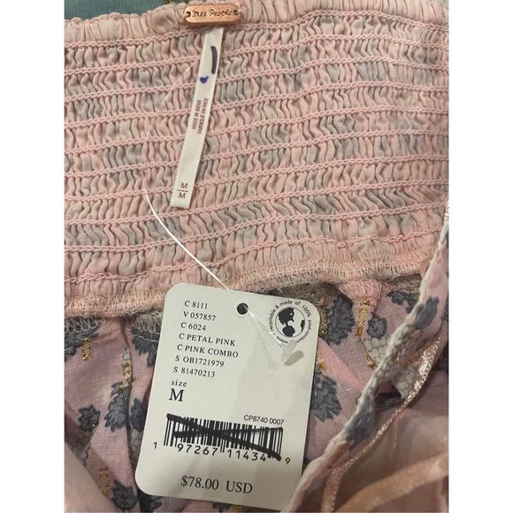 Free People Blossom Babydoll Tank Size M - Picture 9 of 9